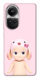 Чехол на Oppo Reno 10 Pink Ribbon Hop фото 1 из 1