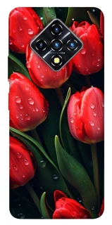 Чохол на Infinix Zero 8 Червоні тюльпани фото 1 Чохол на Infinix Zero 8 Червоні тюльпани фото 1 з 1