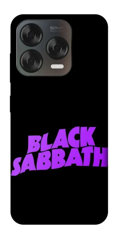 Чохол на ZTE Blade V70 Design Black Sabbath logo ver.1 фото 1 з 2