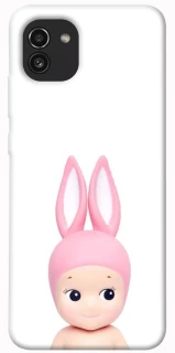Чохол на Samsung Galaxy A03 Minimal Bunny Peek фото 1 з 1
