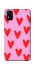 Чехол на ZTE Blade A31 Red hearts 2 фото 1 из 1