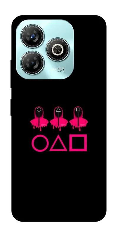 Чехол на ZTE Blade A75 4G squid game v3 фото 1 из 1