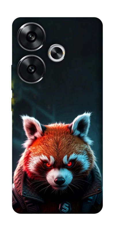 Чохол на Xiaomi Poco F6 Cyber Red Panda фото 1 з 1