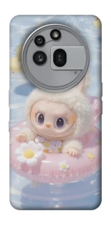 Чохол на Nothing Phone (3a) Pro Labubu swimming фото 1 з 1