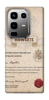 Чехол на Infinix Note 50 Pro The Hogwarts acceptance letter фото 1 из 1