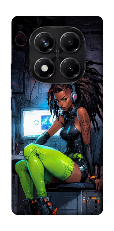 Чохол на Xiaomi Redmi Note 14 Pro 5G Cyber girl фото 1 з 1