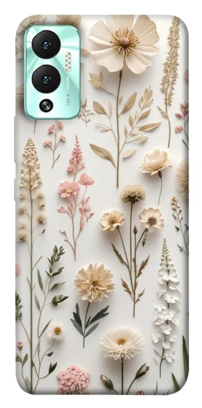 Чехол на Infinix Hot 12 Play Floral design ver.1 фото 1 из 1