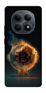 Чохол на Xiaomi Redmi Note 15 4G/5G (EU) Fire Bitcoin фото 1 з 1