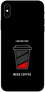 Чехол на Apple iPhone XS Max (6.5") Low battery фото 1 из 1