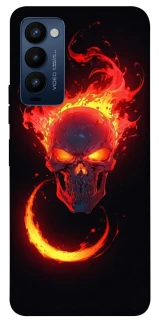 Чохол на TECNO Camon 18 Blood Skull фото 1 з 1