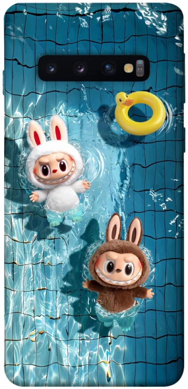 Чохол на Samsung Galaxy S10 Labubu in the pool фото 1 з 1