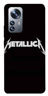 Чехол на Xiaomi 12 / 12X Metallica logo фото 1 из 1