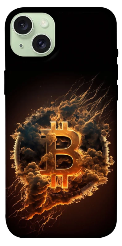 Чехол на Apple iPhone 15 Plus (6.7") Smoky Bitcoin фото 1 из 1