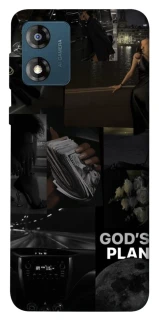 Чехол на Motorola Moto E13 God's plan фото 1 из 1