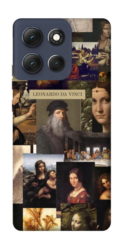 Чохол на Motorola Moto G86 Leonardo da Vinci фото 1 з 1