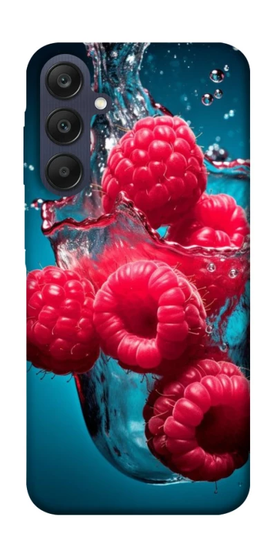 Чохол на Samsung Galaxy A25 5G Малинка у воді фото 1 з 1