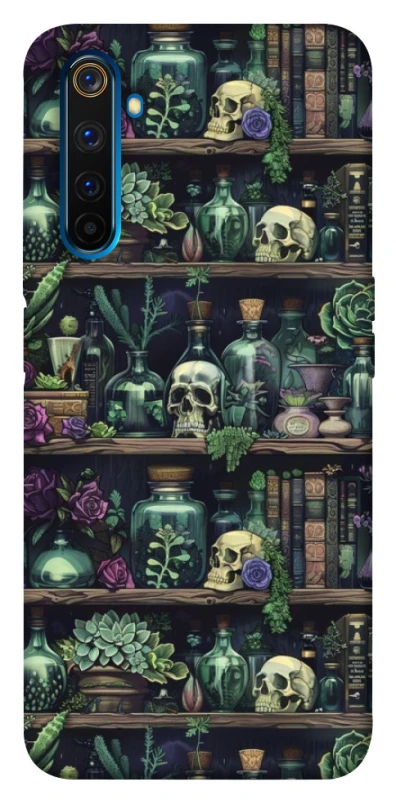 Чохол на Realme 6 Pro Bookshelf ver.1 фото 1 з 1