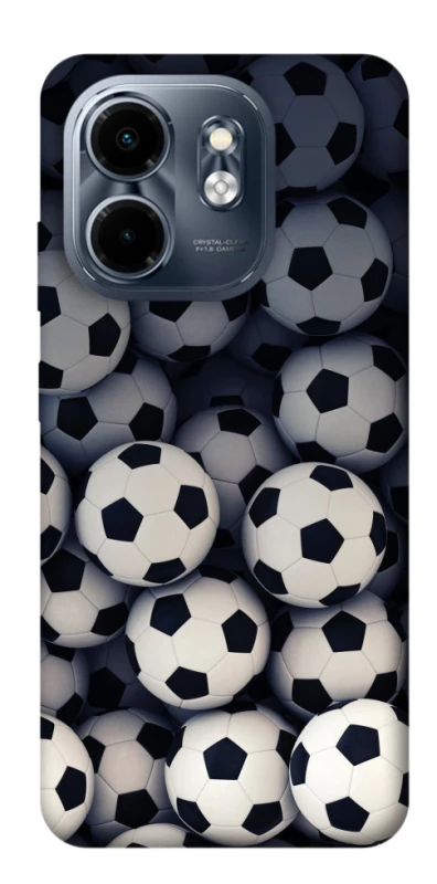 Чехол на Infinix Smart 9 4G / Hot 50i Футбольные мячи фото 1 из 1