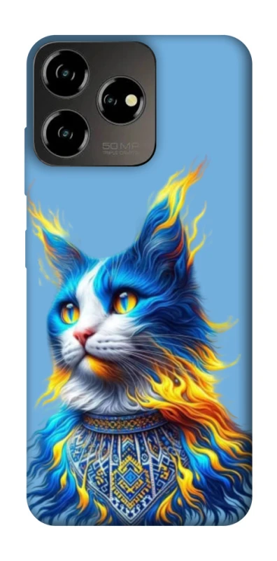 Чохол на ZTE Blade V50 Design 4G Кіт патріот фото 1 з 1