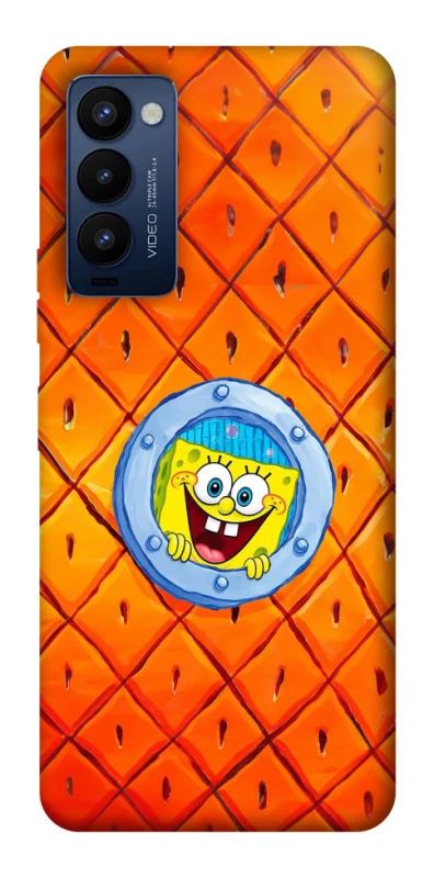 Чохол на TECNO Camon 18 Pro Дім Спанч Боба фото 1 з 1