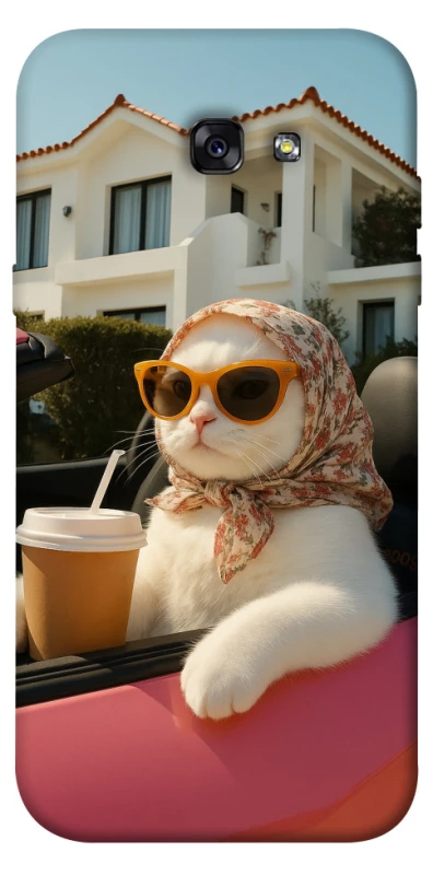 Чохол на Samsung A720 Galaxy A7 (2017) Stylish Cat Cruise фото 1 з 1