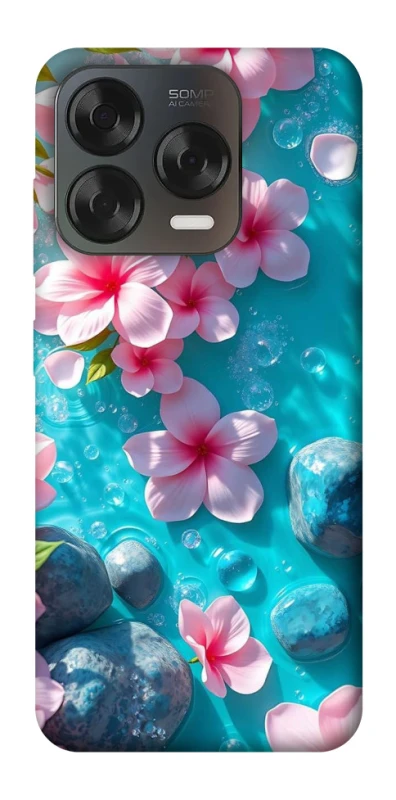 Чехол на ZTE Blade V70 Design Flowers v19 фото 1 из 2