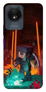 Чехол на Vivo Y02 Minecraft game adventure фото 1 из 1