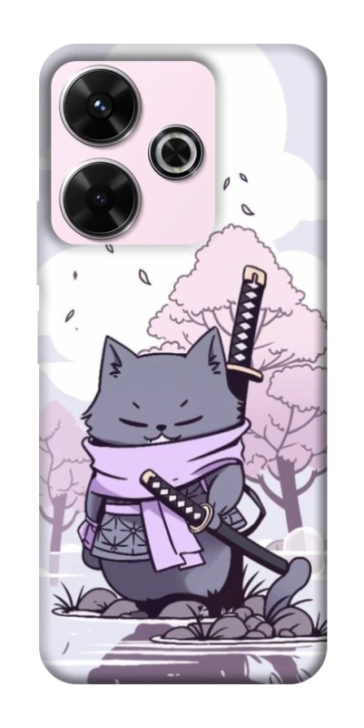 Чохол на Xiaomi Poco M6 4G Samurai cat фото 1 з 1