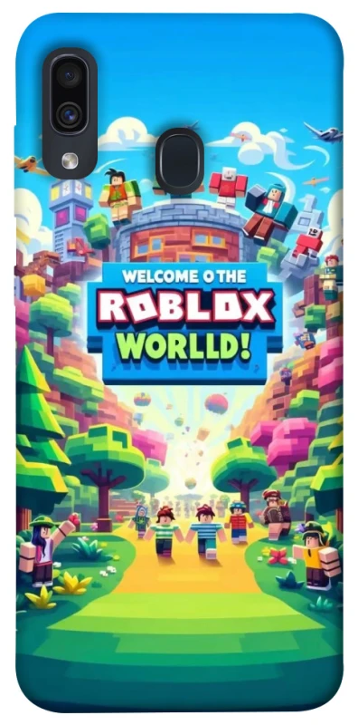 Чохол на Samsung Galaxy A20 / A30 Roblox World фото 1 з 1