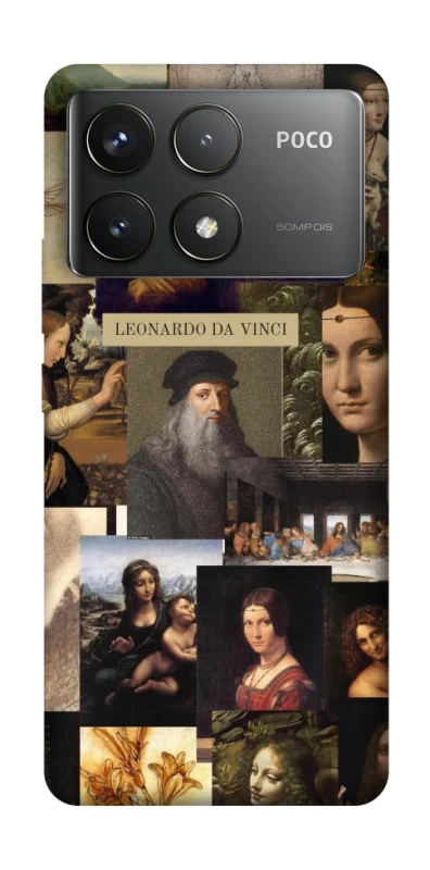 Чохол на Xiaomi Poco F6 Pro Leonardo da Vinci фото 1 з 1
