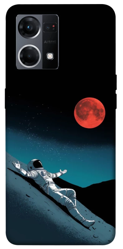 Чехол на Oppo Reno 7 4G Spaceman фото 1 из 1