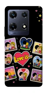 Чехол на Infinix Note 30 Pro Love is ver.2 фото 1 из 1