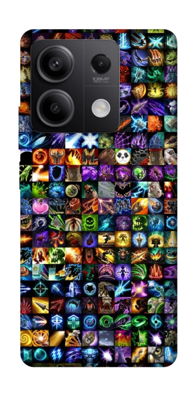 Чехол на Xiaomi Redmi Note 13 5G Abilities menu ver.1 фото 1 из 1