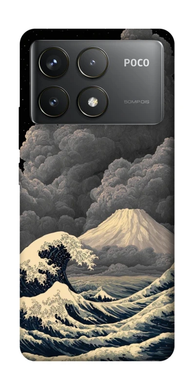 Чохол на Xiaomi Poco F6 Pro Japan mountains фото 1 з 1