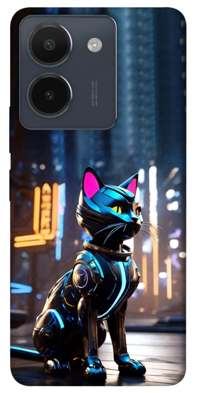 Чохол на Vivo Y36 Cyber cat фото 1 з 1