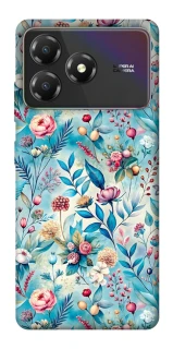 Чехол на ZTE Blade A36 Floral design ver.5 фото 1 из 1