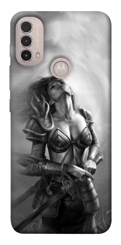 Чохол на Motorola Moto E40 Goddess of war ver.8 фото 1 з 1