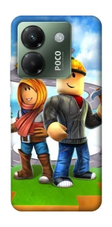 Чехол на Xiaomi Poco M7 pro 5G Roblox Builder Adventure фото 1 из 1