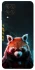 Чохол на Samsung Galaxy A22 4G Cyber Red Panda фото 1 з 1