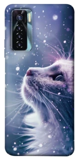 Чехол на TECNO Camon 17 Pro Snow cat фото 1 из 1