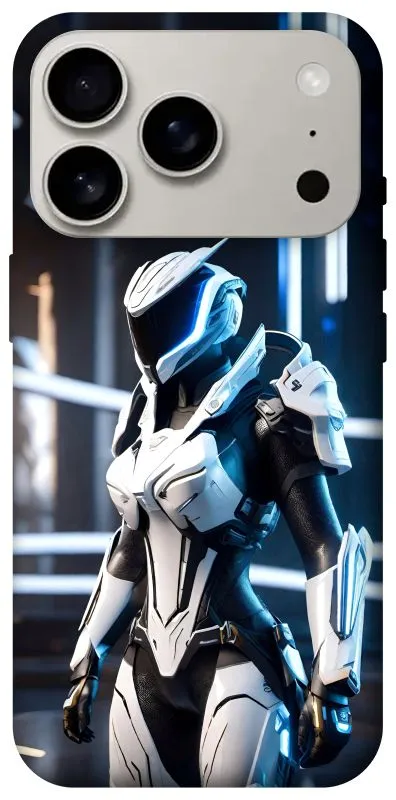Чехол на Apple iPhone 18 Pro Cyber space girl ver.6 фото 1 из 2