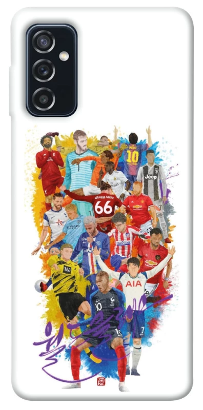 Чехол на Samsung Galaxy M52 Football Abstract v2 фото 1 из 1