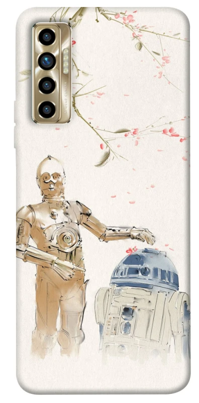 Чохол на TECNO Camon 17P Star Wars robots фото 1 з 1