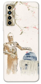 Чохол на TECNO Camon 17P Star Wars robots фото 1 з 1