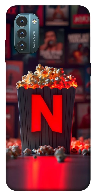 Чохол на Nokia G21 Netflix and popcorn фото 1 з 1