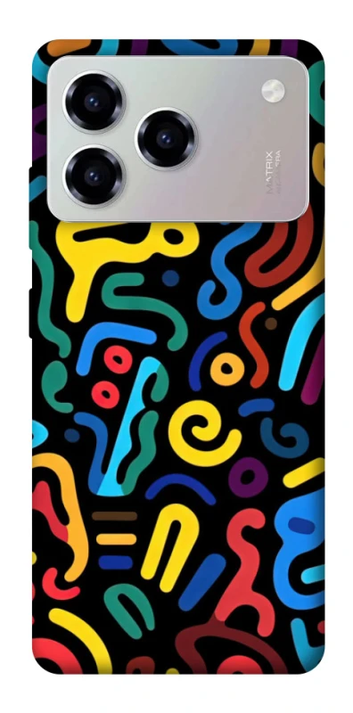 Чехол на ZTE Blade A76 abstraction фото 1 из 1