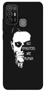 Чохол на ZTE Blade A52 All Monsters are Human фото 1 з 1