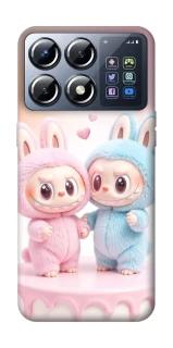 Чехол на Xiaomi POCO X8 Pro Labubu Twins фото 1 из 1