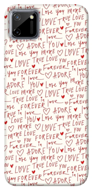 Чохол на Realme C11 Love aesthetic ver.4 фото 1 з 1