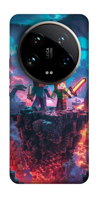 Чохол на Xiaomi 14 Ultra Minecraft v3 фото 1 з 1